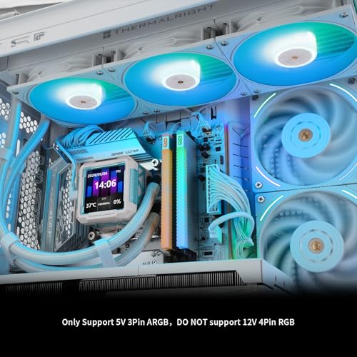 Thermalright FW PRO 360 ARGB White-360mm AIO CPU Liquid Cooler,IPS