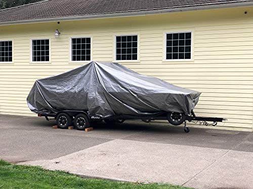Dry Top 21620 Silver/Brown Dry Top Silver Brown 10-Mil Heavy Duty Reversible Tarp thumb #6