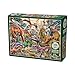 Cobble Hill 1000 Piece Puzzle - Dino Museum - Sample Poster Included