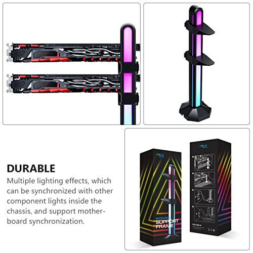 Support carte graphique réglable Tofficu accessoire flexible boîtier PC DIY anti-flexion
