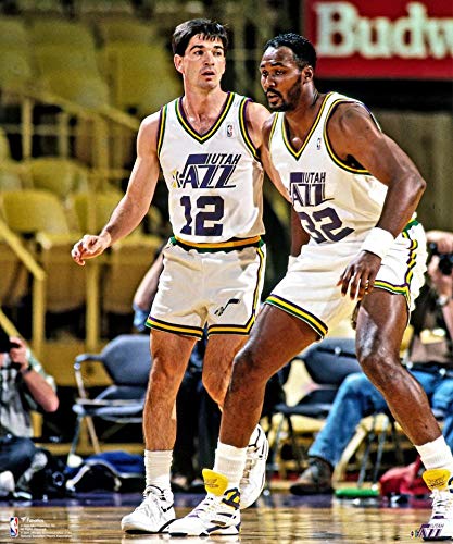 John Stockton & Karl Malone Utah Jazz 8" x 10"