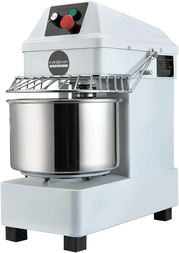 EUROCHEF 10L Spiral Dough Mixer 900W Commercial Machine Small Bakery