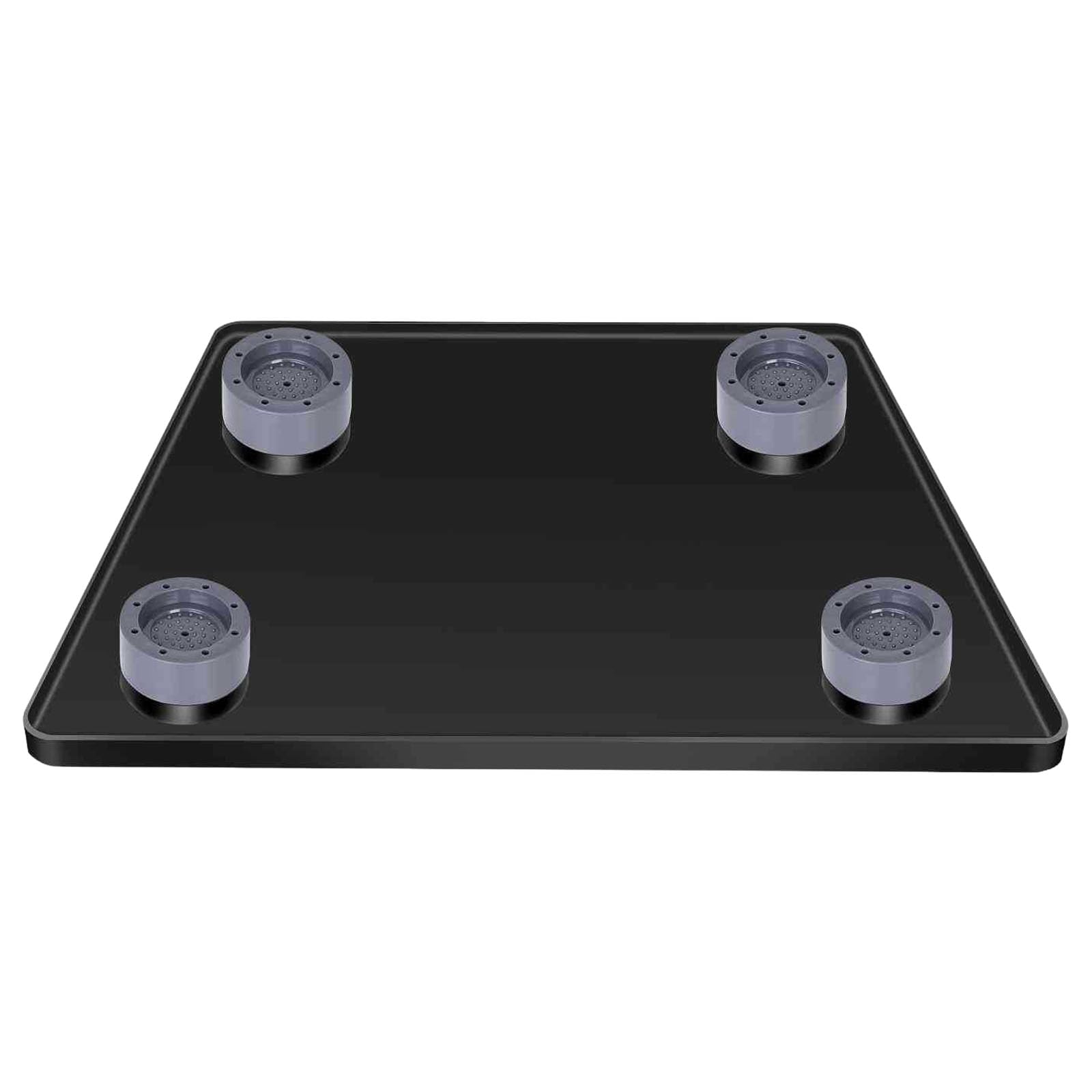 ERRORY Nonslip Silicone Refrigerator Shelf Mat with Height Adjustable Base Plate Fridge Organizers Easy to Clean Design Freezer Silicone Pad with Lift Base