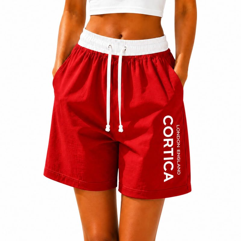 Premium Women Cotton Casual Shorts | Soft Mid-Rise Relaxed Fit Lounge & Summer Shorts | Stylish Homewear, Travel & Sports Wear | Pack of 1 | Random Color for MOQ Orders-image-0