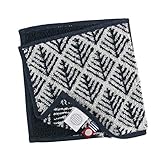 伊織 ハーフハンカチ ツリー 25x12.5cm (ネイビー) 今治タオル ハンカチ ギフト 卒業祝い 入学祝い 就職祝い 退職祝い 父の日