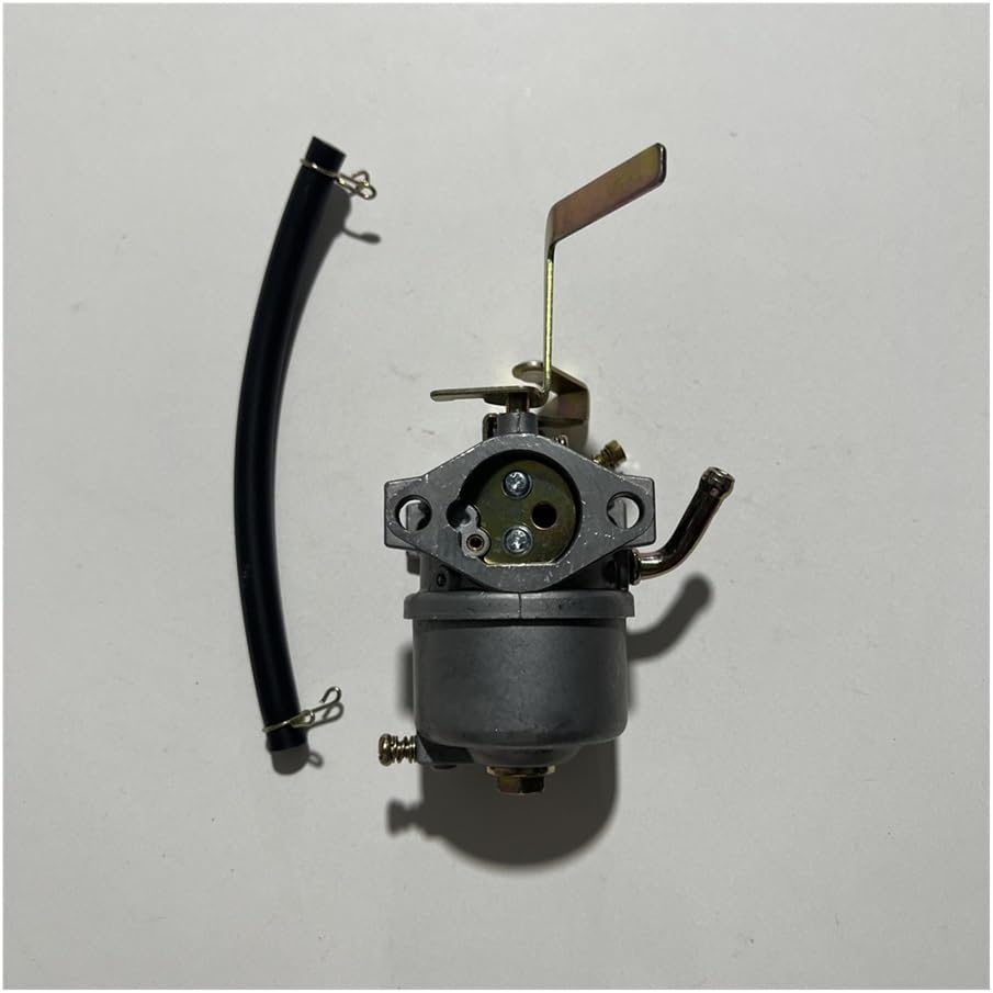 CUIPPWRJ Carburetor, rear view with fuel hose