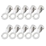 RTNLIT 10Pcs Ball Chain Pull Loop Connectors for Ceiling Fan Lamp - Stainless Steel Connectors for 6mm Bead Chain