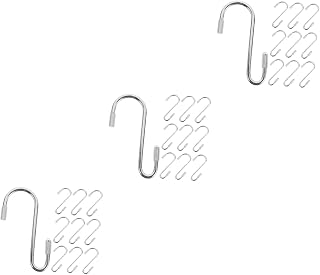 Uonlytech Hanging Hooks 36 pcs Trouser Hangers White Hooks Hanging Hooks Small Hooks for Hanging Hook up Ordinary Hand Towel