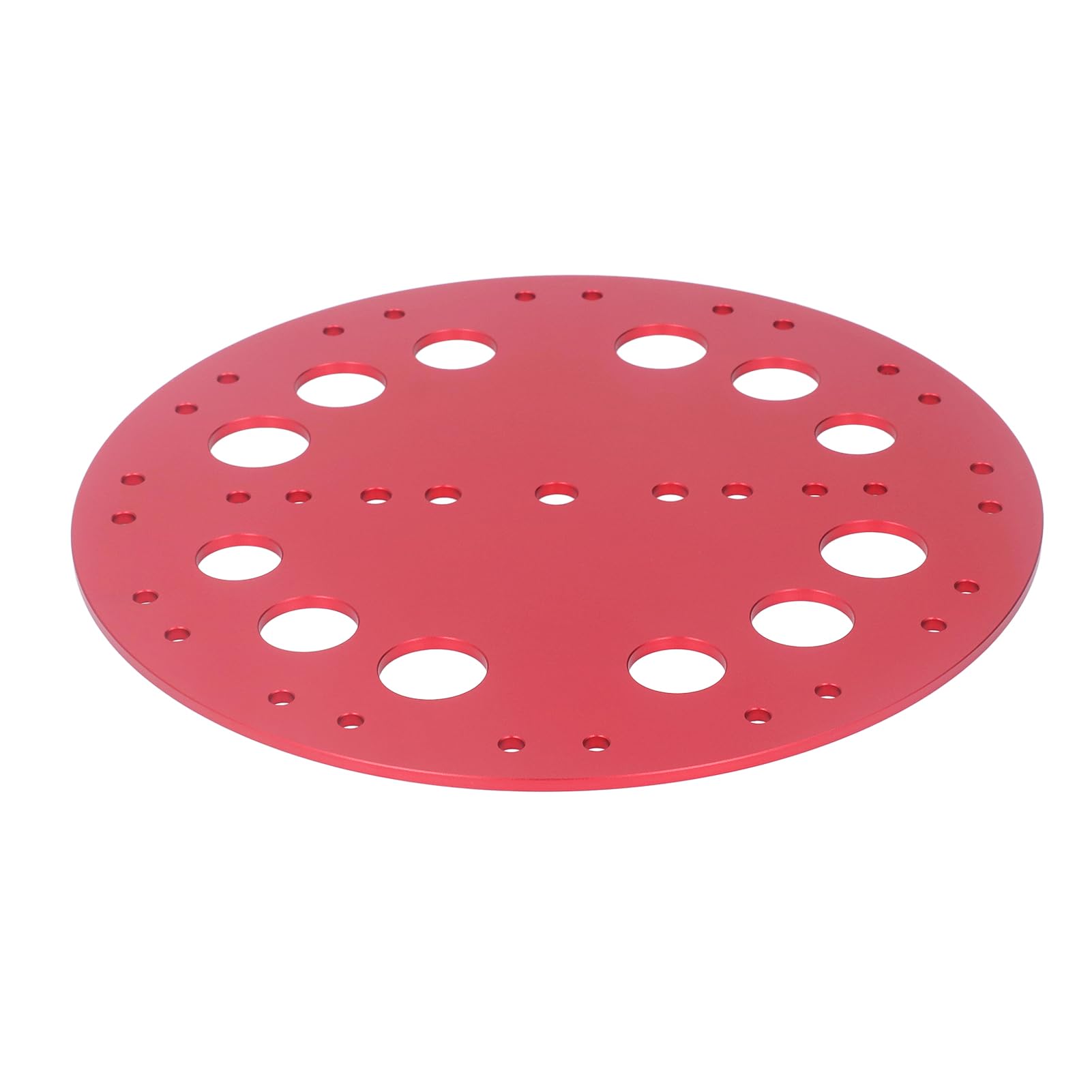 Jopwkuin Diving Bottom Plate, Easy Installation Enhanced Control Easy Attachment Sea Water Diving Plate Accessories for Deep Sea Environment (Red)