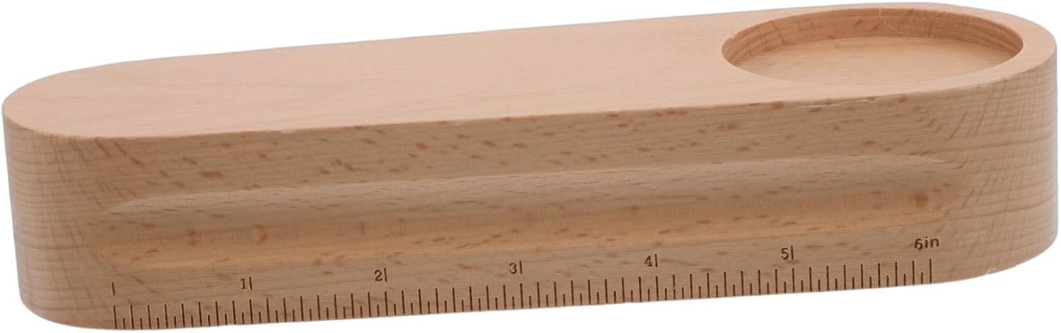 Zerodeko Wooden Seam Pressing Block with Built-in Needle Pad and Steam Pressing Feature at Home Sewing Notions for Quilting and Dressmaking