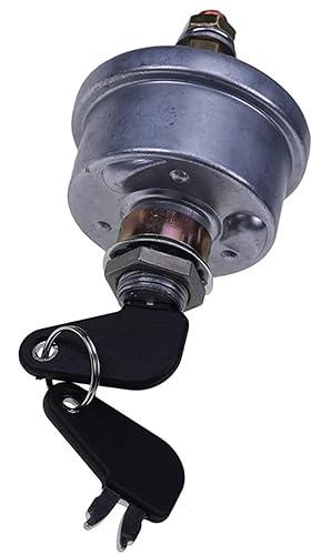 Miniatura 6 de Interruptor de encendido de desconexión principal con llave 7N-0718 7N0718 compatible con excavadora Caterpillar Cat, excavadora de minería,