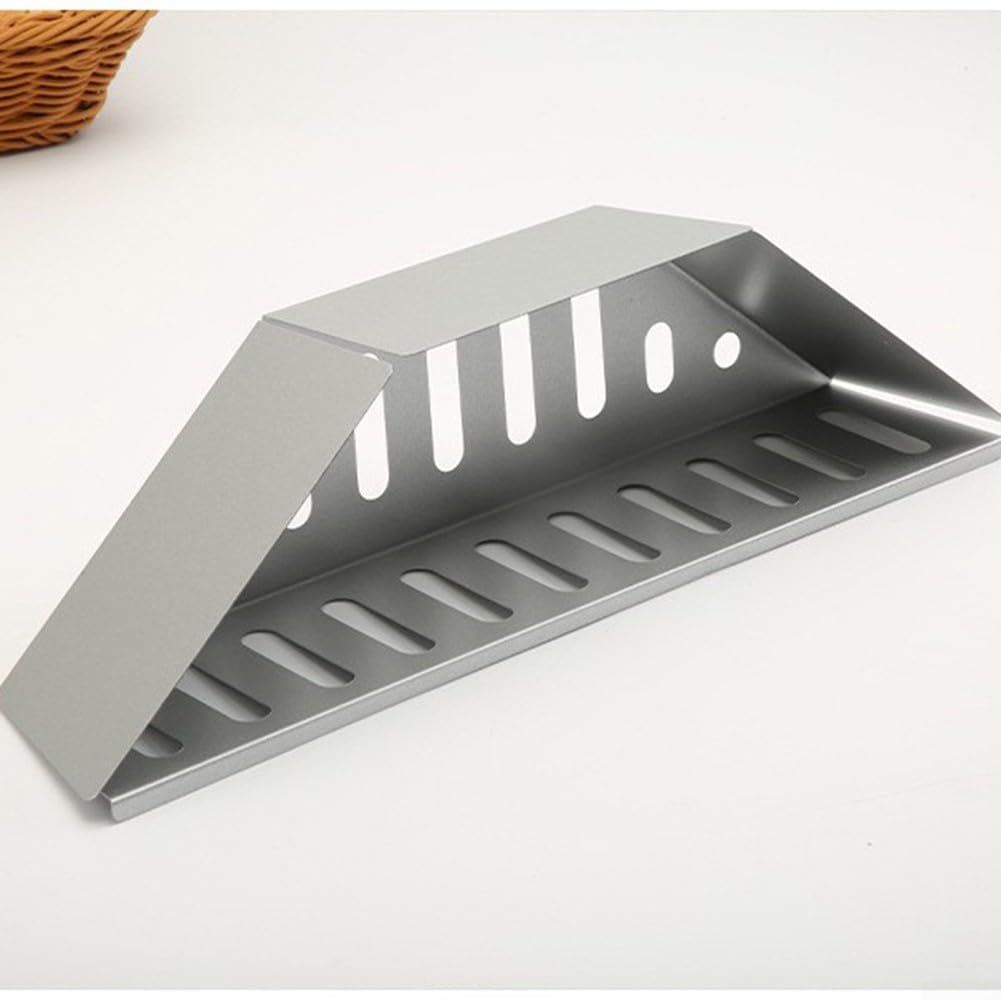 Cesta de carbón para barbacoa, cesta de carbón para herramientas de barbacoa, cesta de carbón con diseño de malla, accesorio para barbacoa al aire libre