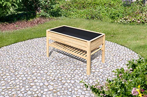 Preisvergleich Produktbild Unbekannt Karibu Hochbeet, naturbelassen, Nicht zu treffend