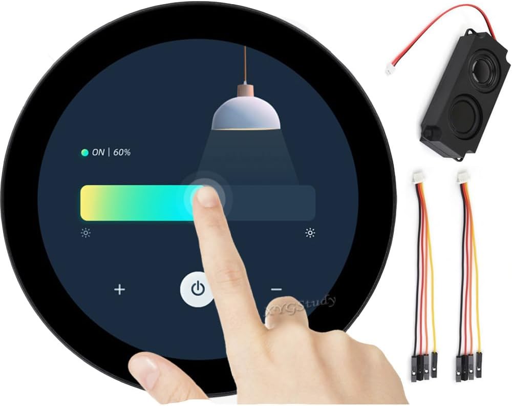 ESP32-P4 4inch WIFI6 Round Touch Display Dev Board, 720×720, Optical Bonding Toughened Glass, Onboard Dual Microphones, Support Wi-Fi 6 /Bluetooth 5 @XYGStudy (ESP32-P4-WIFI6-Touch-LCD-4C)
