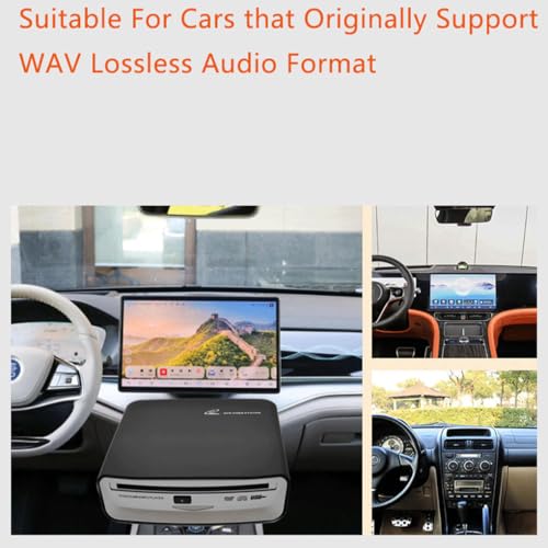 Reproductor de CD para coche USB compatible con formato de audio WAV sin pérdida 6