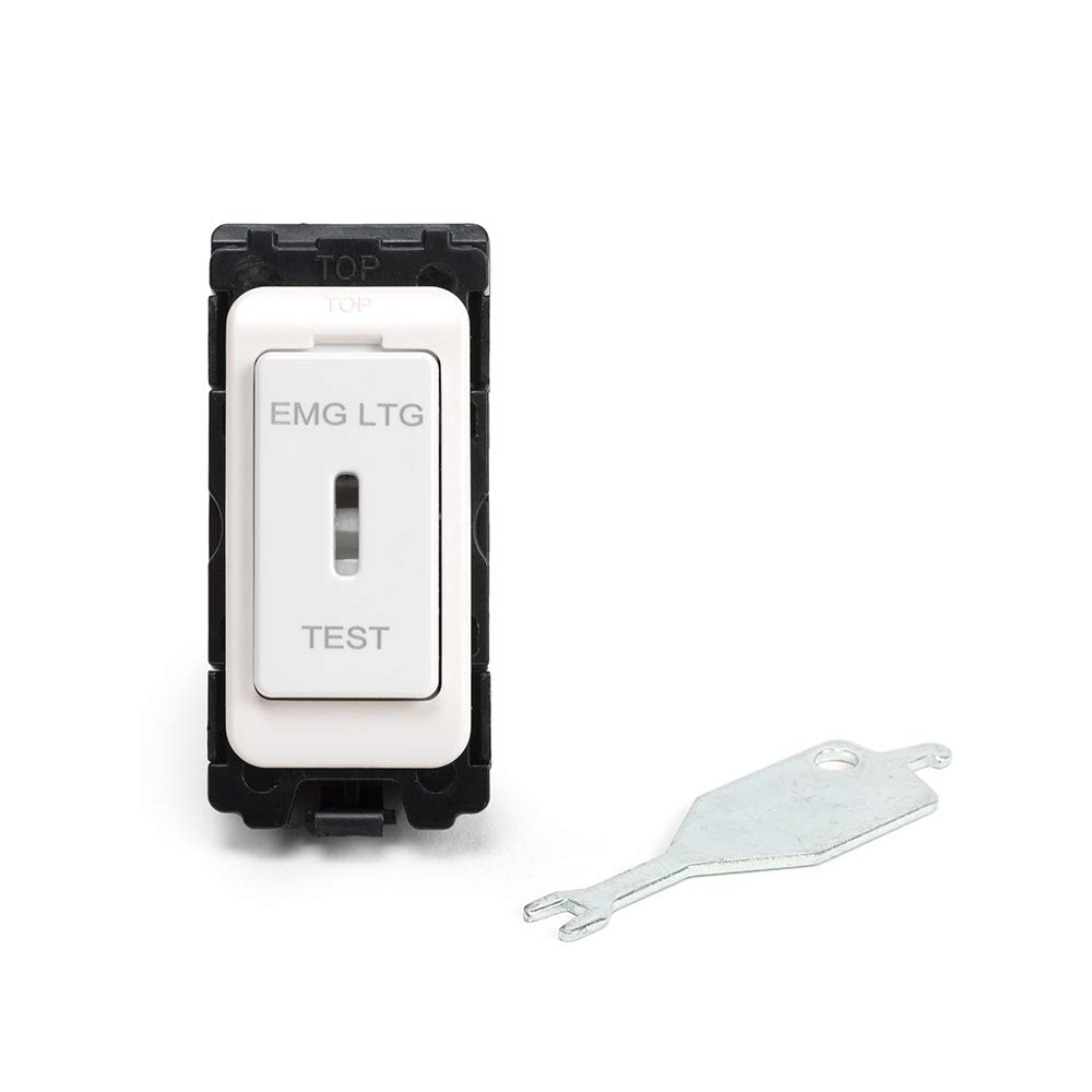 Lieber Silk White 20AX Double Pole Grid Switch-Printed EMG LTG Test