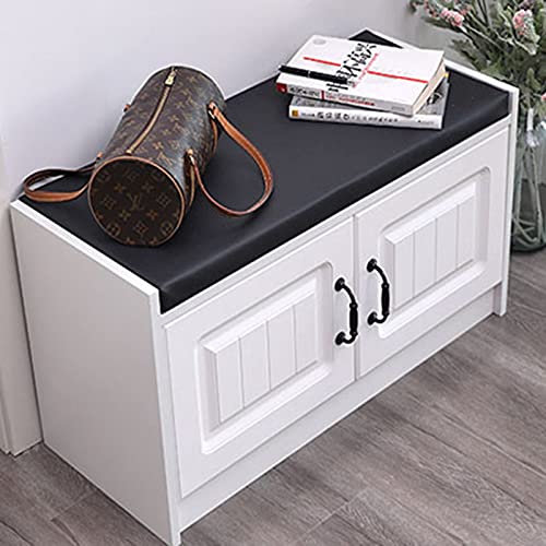 Coussin de banc imperméable anti-tache en simili cuir avec zip - 5