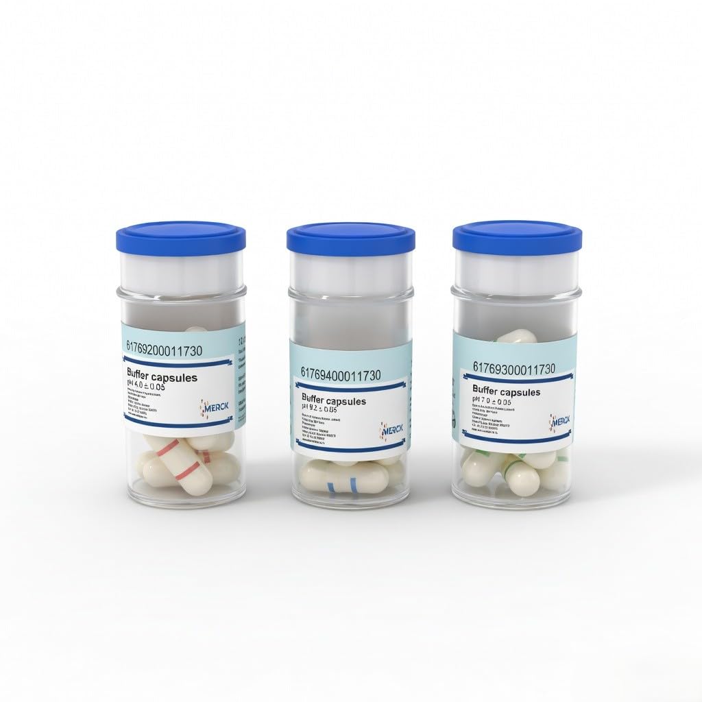 Merck pH Buffer capsules, For pH meter calibration (pH 4.0±0.05, pH 7.0±0.05 and pH 9.2±0.05)-image-12
