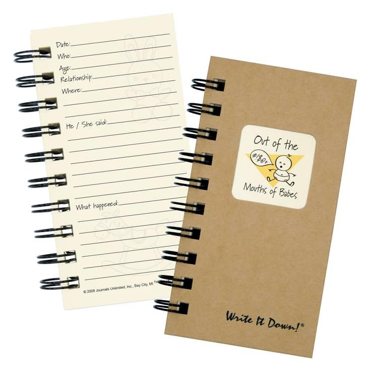 Mini Kraft Babes carnet rigide papier recyclé pour organiser vos notes