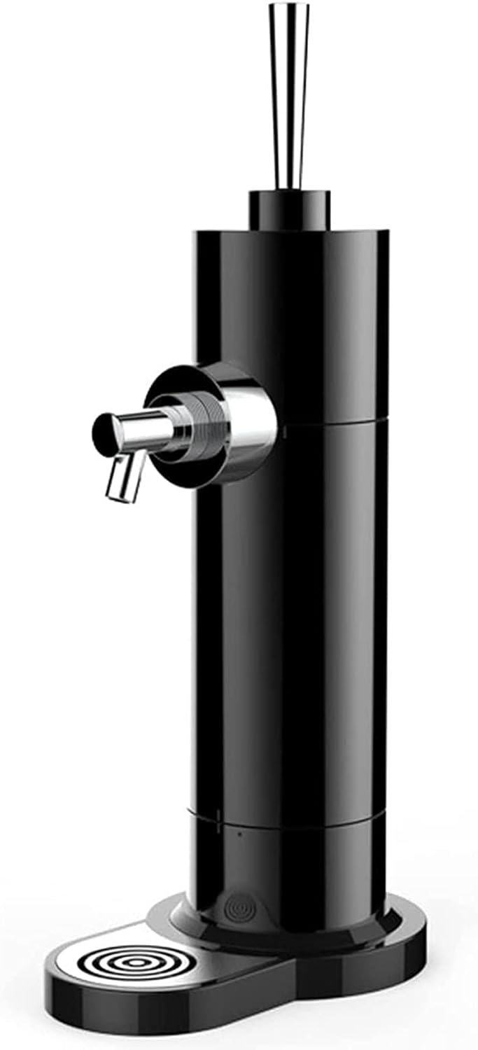 RGWYGCG Draft Beer Dispenser,Canned Beer Draft System, Mini Draft Kegerator,Beer Foam Maker,Beer Tap,Beer Foam Machine,Converts Any Can Into Draft For Beer Bars,A Great Gift For Beer Lovers,Silver