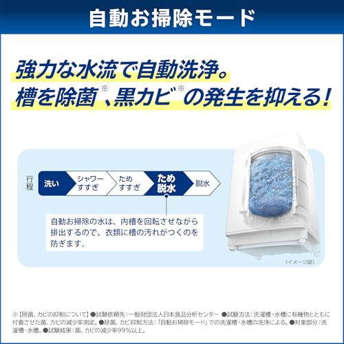 undefined TOSHIBA(東芝) 全自動洗濯機 10kg AW-10DP4(T) ボルドーブラウン インバーター ZABOON ウルトラファインバブル洗浄W 洗剤自動投入 Ag+抗菌水 低振動 低騒音 洗濯槽自動おそうじ の商品画像 15