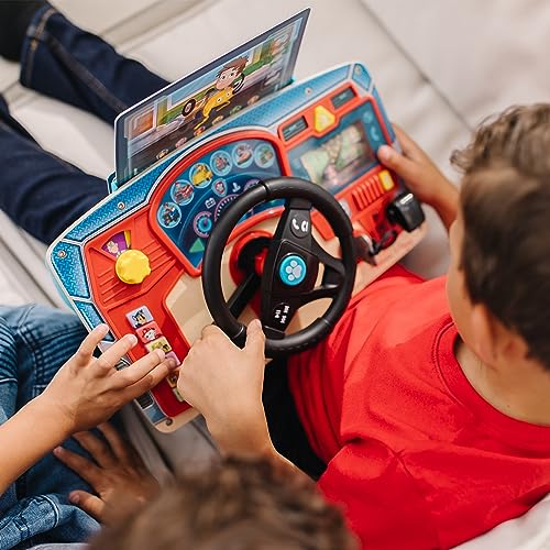 Melissa & Doug 33275 Paw Patrol Rescue Mission Wooden Dashboard - Activity Board, Toddler Sensory Toys, Pretend Play Driving Toy For Kids Ages 3+ thumb #7