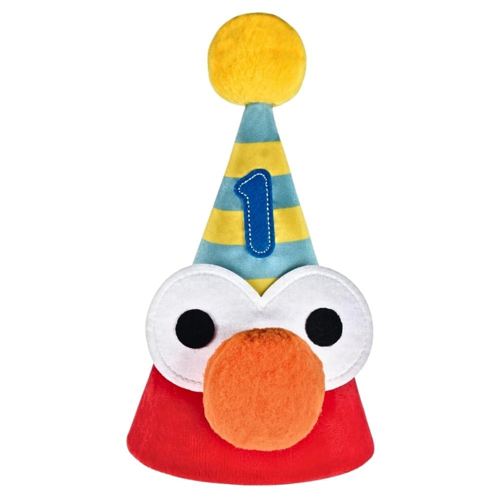 amscan 2528252 Everyday Sesame Street Deluxe Cone Hat - 17,8 x 12,7 cm | Multicolore | 1 Pz