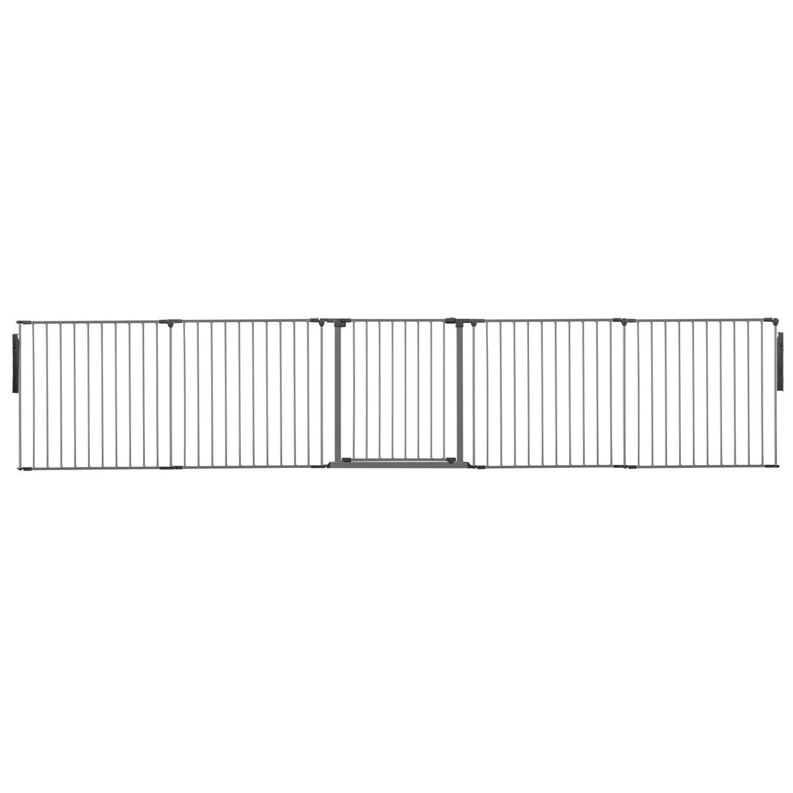 Safetots (Grey, Up To 370Cm) Multi Panel Room Divider
