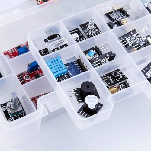 ELEGOO 37-in-1 Sensor Modules Kit with Tutorial Compatible with Arduino by ELEGOO - Used condition - Image 6