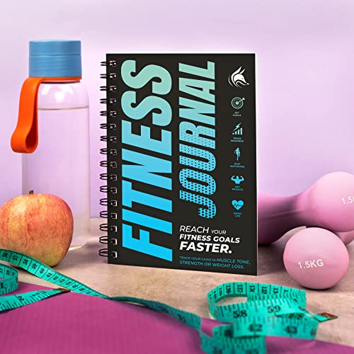 Clever Fox CFFITJ Fitness Journal Workout Log Book - Daily Fitness Planner Workout Journal thumb #5