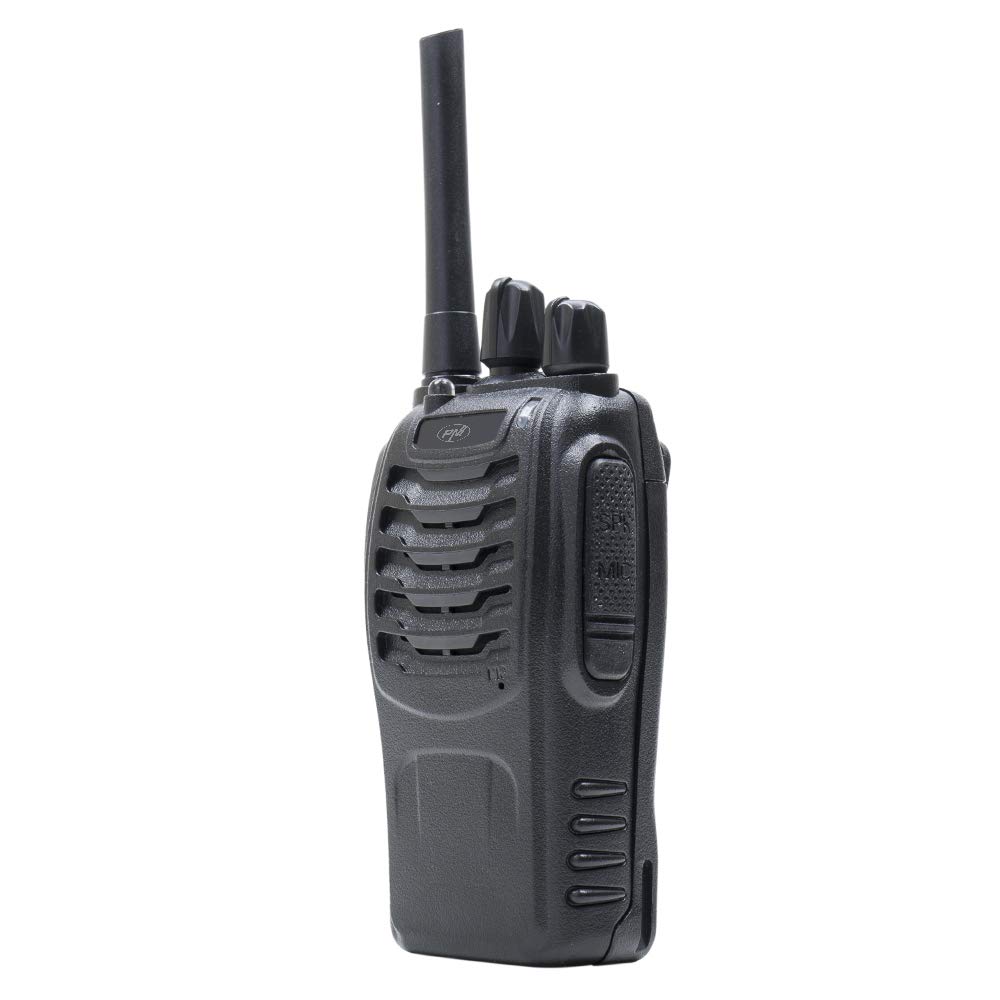 Radio portatile PNI PMR R40 PRO, set con 2 pezzi, 0,5W, ASQ, TOT, monitor, programmabile, batterie 1200mAh, caricabatterie e cuffie inclusi, VOX function