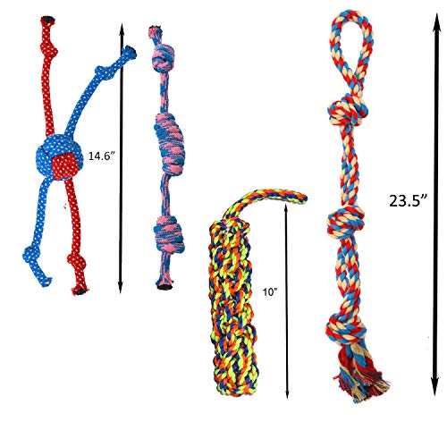 Jalousie 14 Pack Puppy Chew Dog Rope Toy Assortment for Small Medium Large Breeds Cucciolini Doodles Jalousie 14 pack puppy chew dog rope toy assortment for small medium large breeds cucciolini doodles