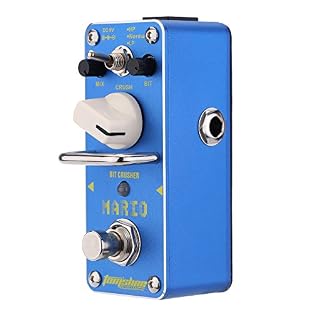 3 controlling knobs and 1 switch are accurate and high sensitive. Bit knob: Adjust the range of sampling depth reducing. Mix knob: Adjust the ratio between dry signal and wet signal. Aluminium-alloy classic, stable and strong. True bypass provide tra...