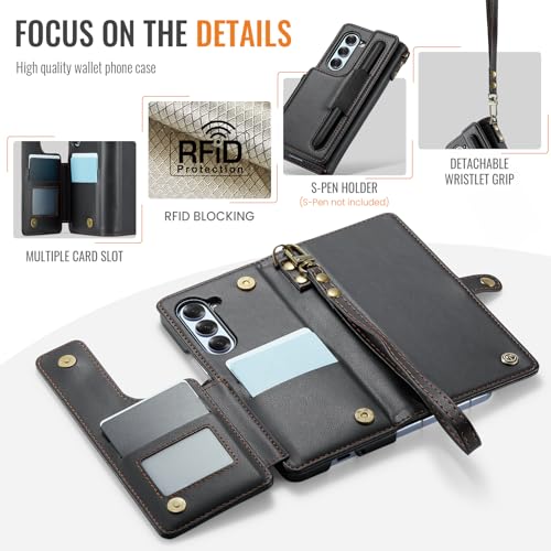 Coque Galaxy Z Fold 6 blocage RFID et support béquille pour visionnage mains libres - 2
