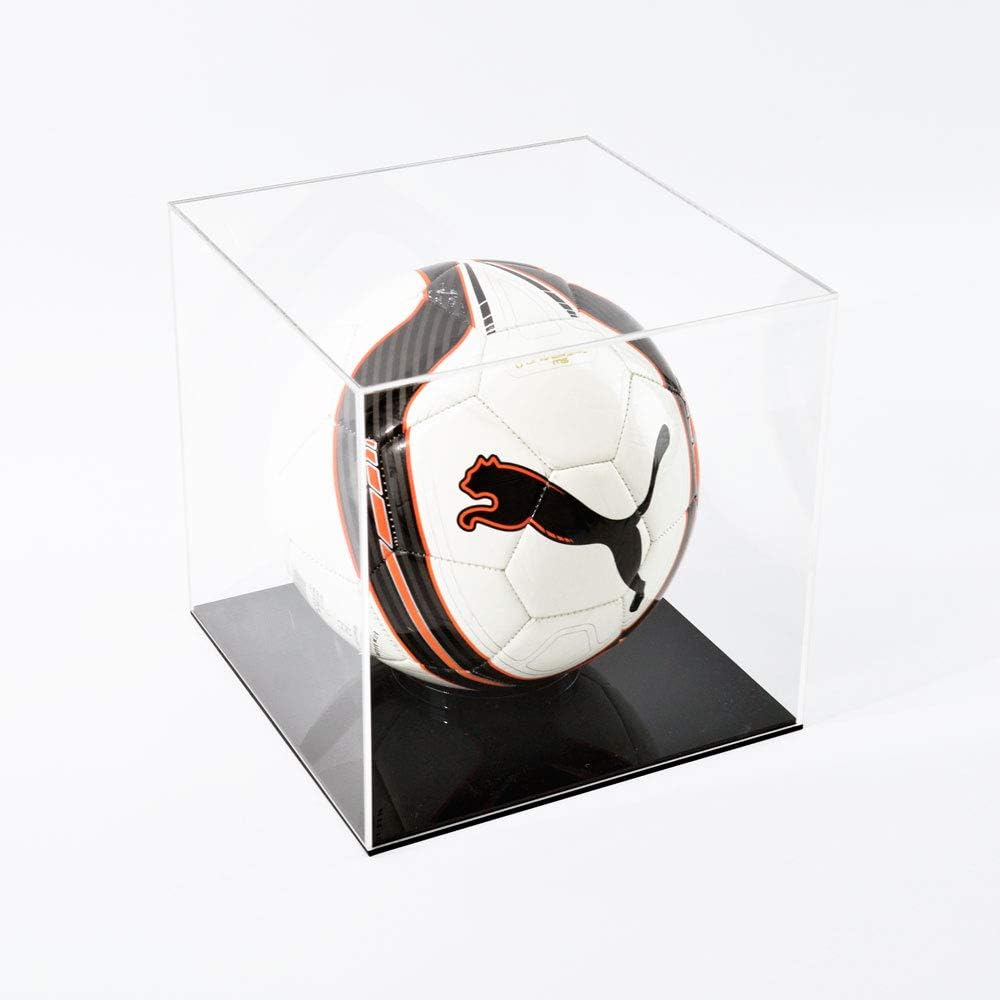 Football Display Case - Black Base