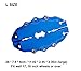 EAGRI 4Pcs Car Brake Caliper Covers for 2019-2024 RAM 2500/3500, Vehicle Disc Rotor Protectors Auto Exterior Modification Styling Accessories,L-Blue