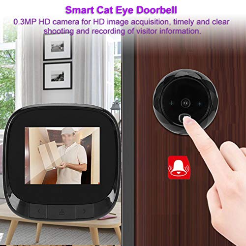 Doorbell Security Camera, Door Eye Viewer Digital Door Viewer, Door Viewer Camera Lcd Display For Home Office #TOP4