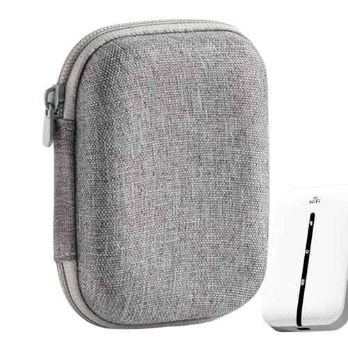 Router Storage Organizer Box - WiFi Hotspothalter -Hülle mit Kabelmanagement, wandmontiertes Netzwerkregal | WiFi Hotspot Travel Carry Case, geräumiges Cover für Modem, Kabel, Stromadapter und Medien