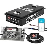 36V 166Ah Golf Cart LiFePO4 Battery with APP&Chager&Monitor,10KW Continuous Power Lithium Battery with 200A BMS, Up to 10000+ Rechargeable Cycles, Perfect for golf cart