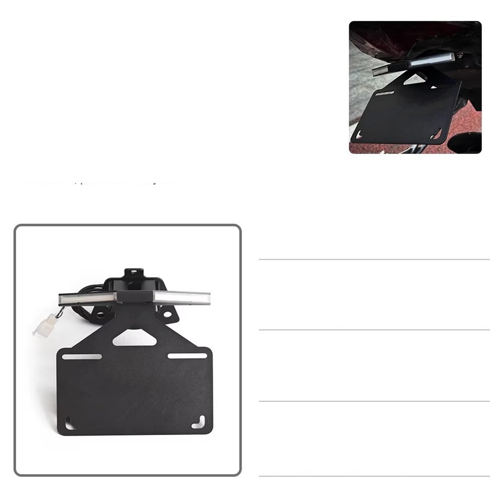 Portatarga Per Aprilia Per RS660 2021-2025