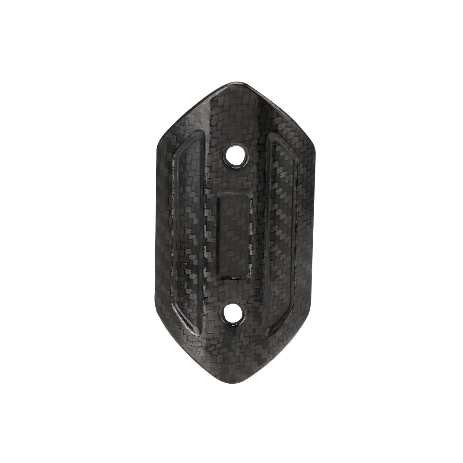 Protector térmico de fibra de carbono real para motocicleta, protector de tubo de escape universal para la mayoría de motocicletas, deportes de calle, motocross