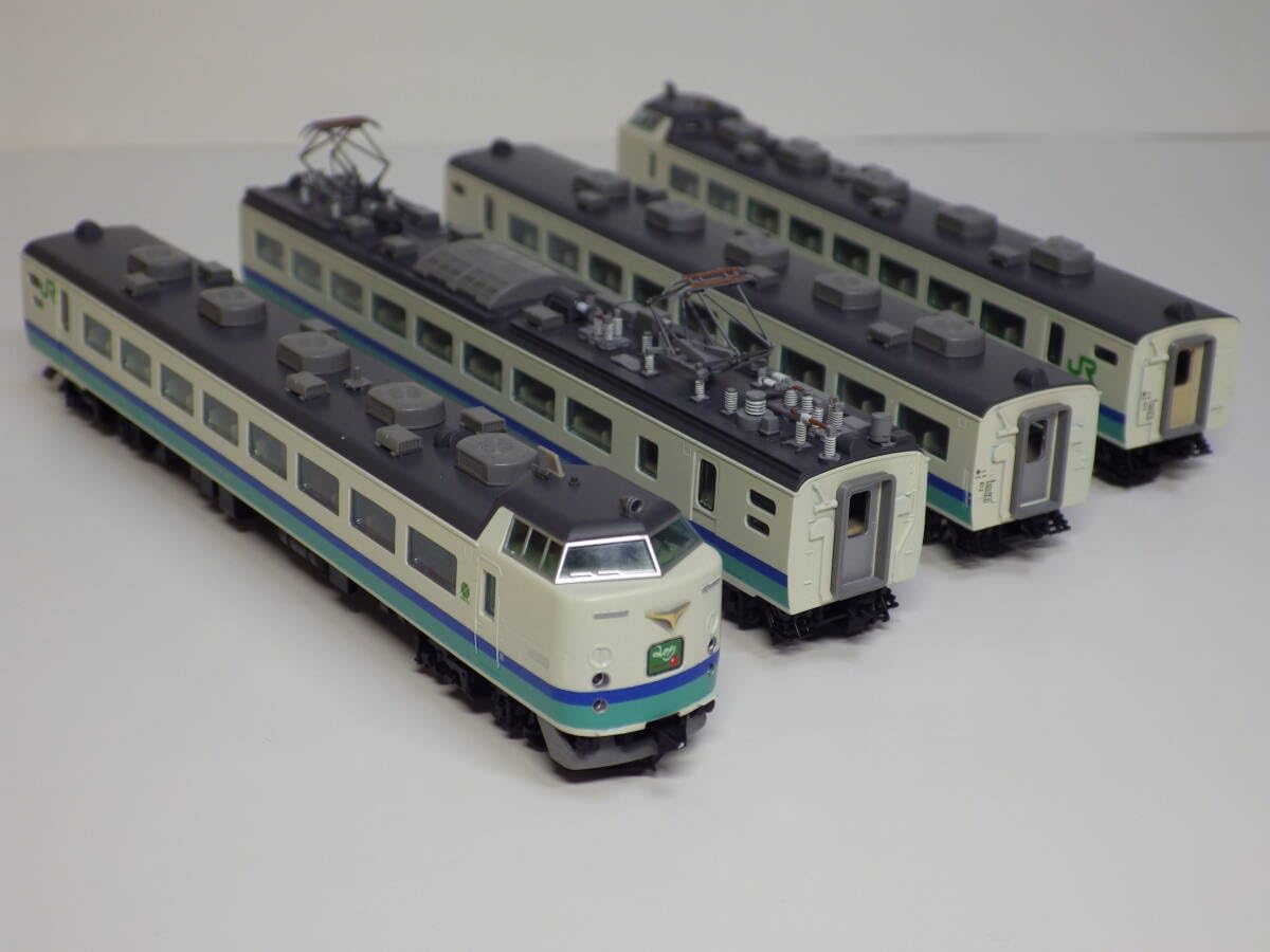 トミックス　485系　ハウステンボス　塗り替え品　ジャンク トミックス 485系 ハウステンボス 塗り替え品 ジャンク