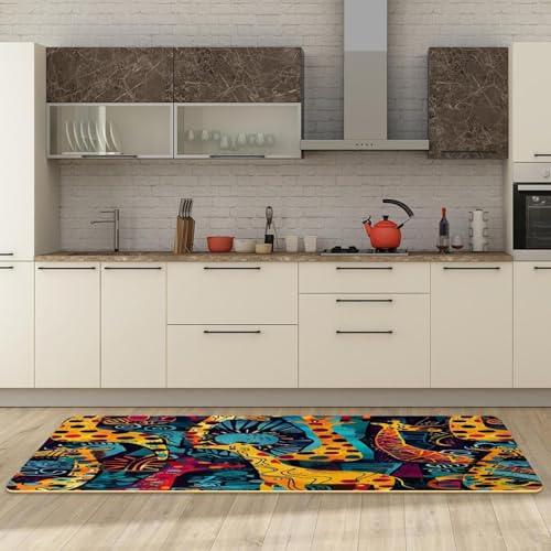 Tapetes de cocina decorativos para pasillo y cuarto de lavado 3