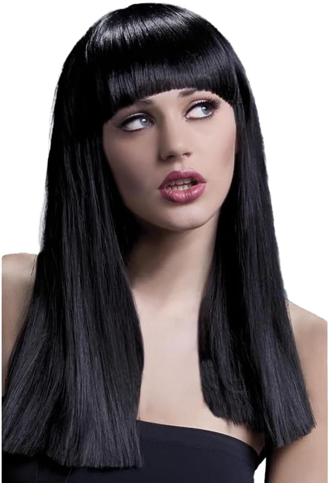 Fever Women's Alexia Wig 19Inch 48Cm Long Blunt Cut with Fringe