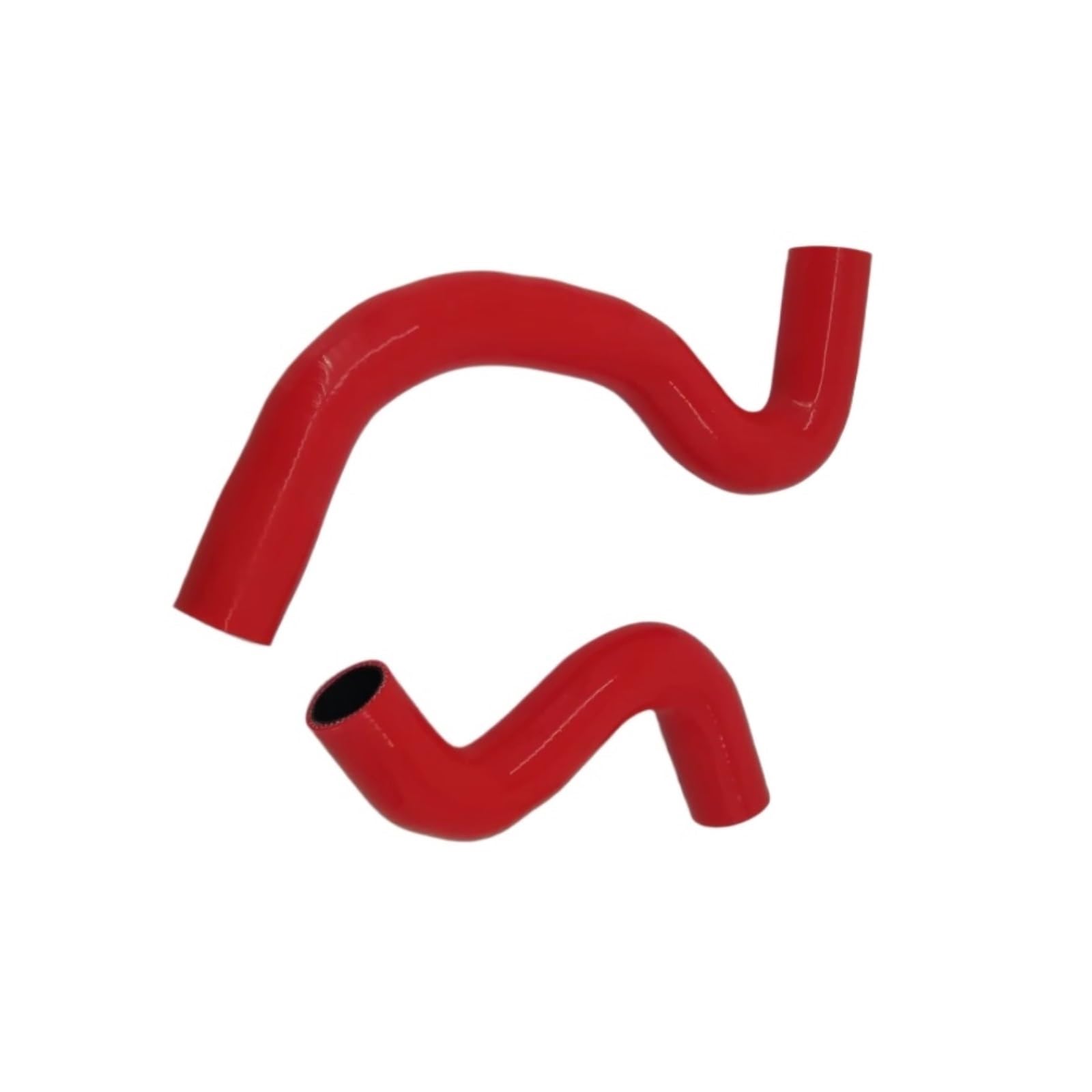 Manguito radiador Compatible Con Peugeot Para 206 1998-2007 Kit De Manguera De Radiador Manguera Refrigerante Automático Juego Componentes De Refrigeración Del Motor(Rojo)