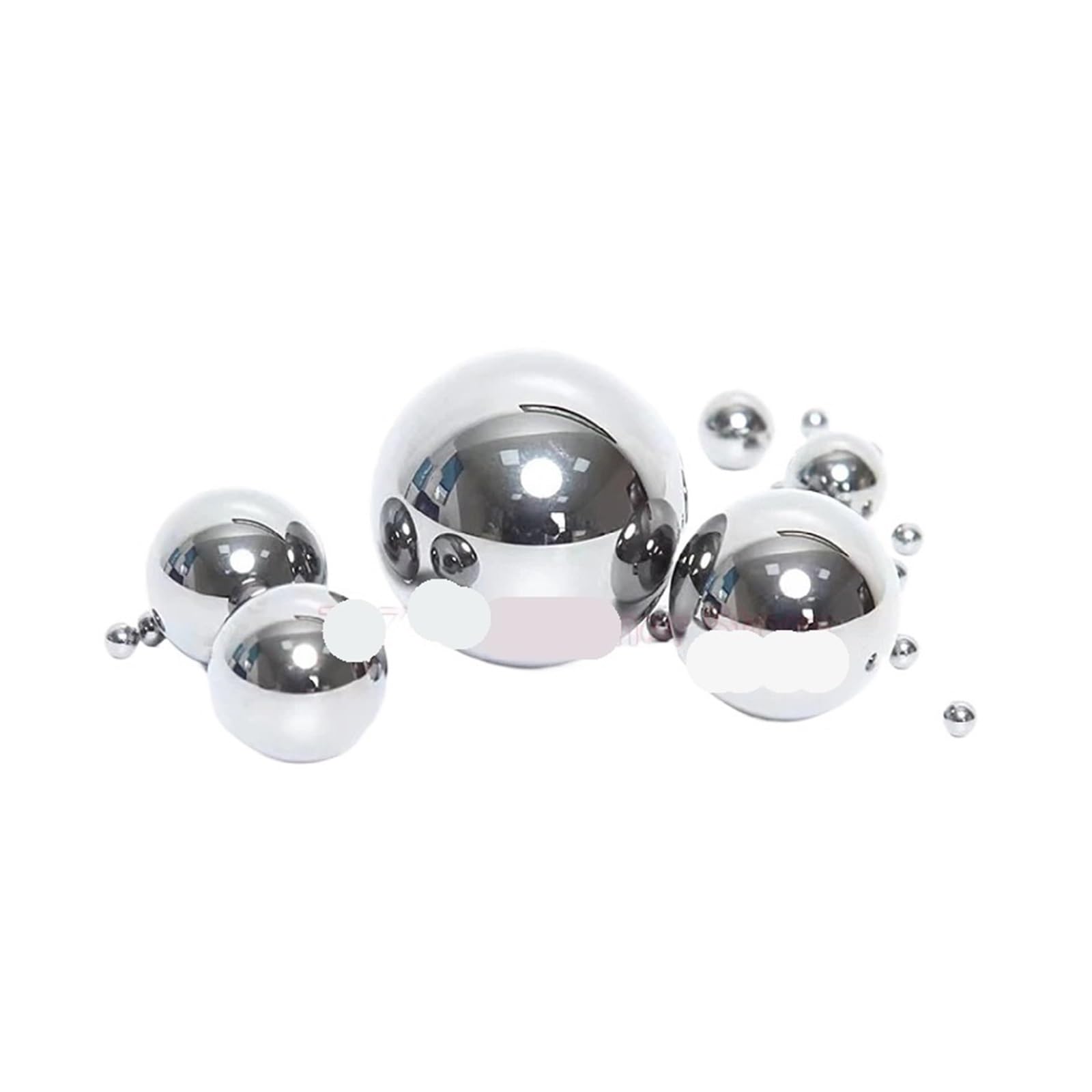 Bille en acier inoxydable 1 à 500 billes en acier massif de 24 mm diamètre inoxydable 440C qualité G10 pression 2/3/6,35/8/10/12/15(500pcs,6mm)