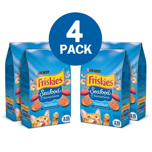 Purina Friskies Seafood Sensations Dry Cat Food #TOP21