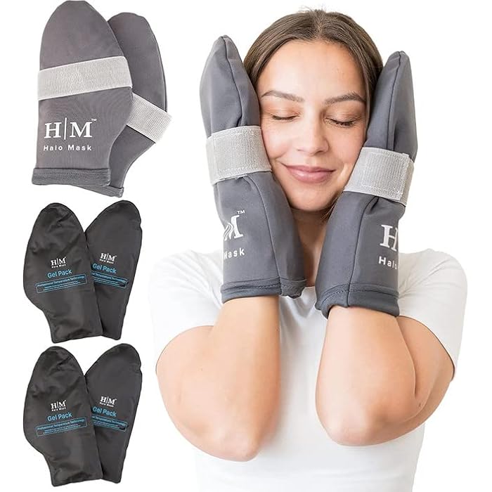 Buy Halo Mask Ice Gloves Hand Ice Pack for Hand Injuries, Chemo
