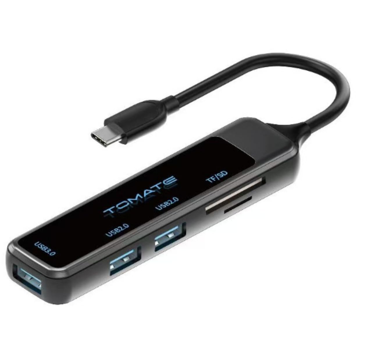 LUCBIT CRYPTO USB C Hub 4-in-1 Type C Hub with 3 USB Ports, SD/TF Card  Reader Slim Portable USB C Splitter for Type C Devices/MacBook Pro/Air  Samsung/Samsung Galaxy S23 : Buy Online