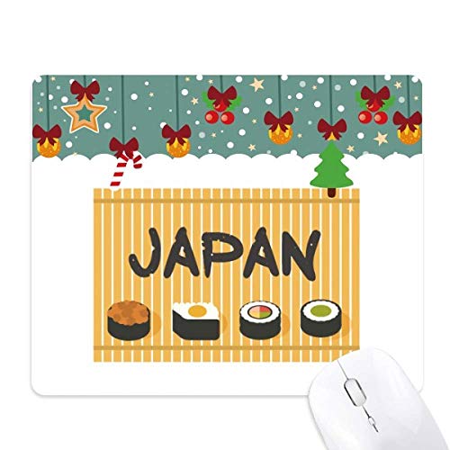 Tapis de souris de jeu japonais sushi en caoutchouc pour bureau